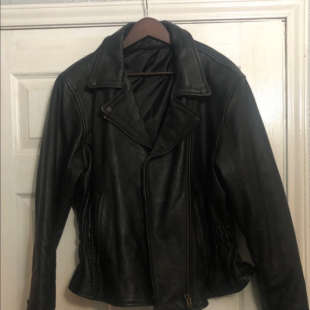 Unik LEATHER Jacket WMNS Large - Picture 4 of 11
